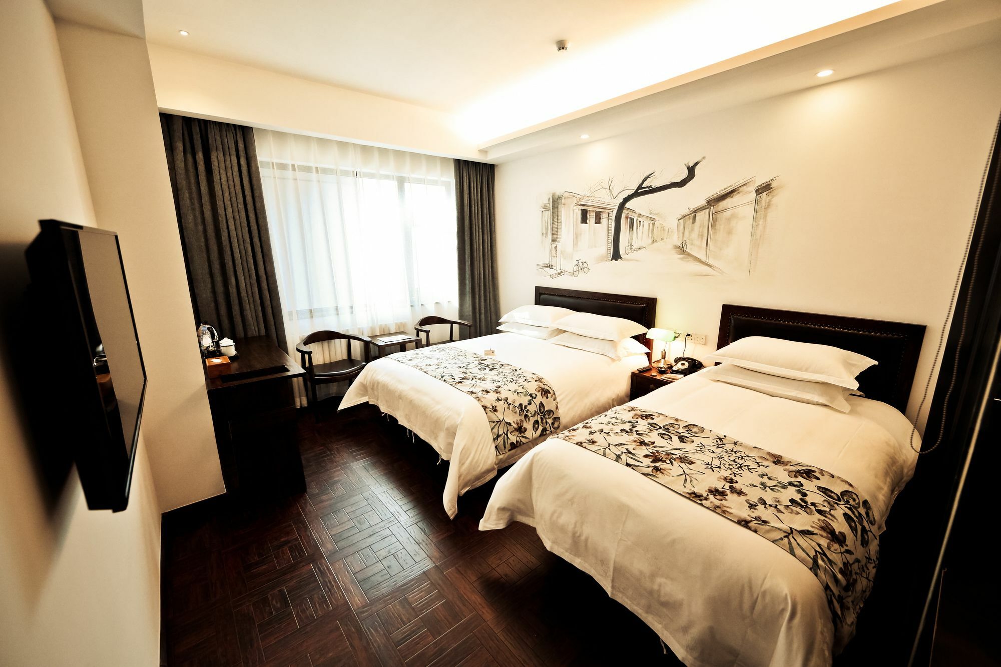 Nost Algia Hotel Near Beijing Panjiayuan Antique Market- Beijing Happy Valley, Cbd, China Zun And Sanlitun, Tian'Anmen Square, Free Ice Cream, Mineral Water, Coffee, Snacks And Laundry Service, Free Gymnastic, English Communication Well Extérieur photo