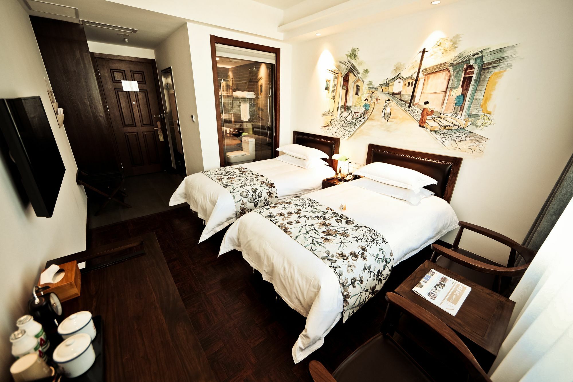 Nost Algia Hotel Near Beijing Panjiayuan Antique Market- Beijing Happy Valley, Cbd, China Zun And Sanlitun, Tian'Anmen Square, Free Ice Cream, Mineral Water, Coffee, Snacks And Laundry Service, Free Gymnastic, English Communication Well Extérieur photo